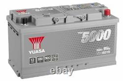 019 Yuasa YBX5019 Silver High Performance Car Battery 12V 100Ah 900A