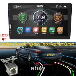 1 Din 9In Car Stereo MP5 Radio Player Bluetooth USB FM With Dynamic Track Camera