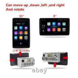 10.1inch Car Stereo Android 9.1 MP5 Player WiFi GPS FM Radio Rotatable Head Unit