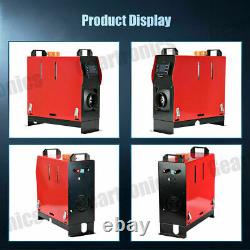 12V 8KW Air Diesel Night Heater LCD Display for Car Truck Boat Motor Home Remote