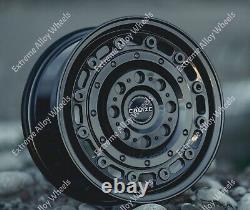 16 Black DS1 Alloy Wheels Volkswagen Crafter 6x130 + 235/65/16 Road Tyres