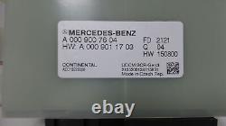 2022 Mercedes-Benz Sprinter 5t (907.6) MISCELLANEOUS CONTROL UNIT A0009007604