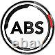 2X BRAKE DISC FOR MERCEDES-BENZ SPRINTER/5-t/Platform/Chassis/35-t/Van/46-t VW