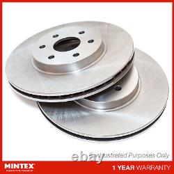 2x Brake Discs For Mercedes eSprinter 910 Electric Mintex Front 9064210112