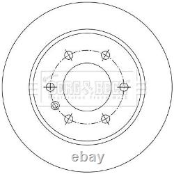 2x Brake Discs Pair Solid For Mercedes Sprinter 3.5-t 314 CDi Rear 9104232100