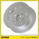 2x Brake Discs Solid For Mercedes-benz Sprinter 4-t 411 Cdi Rwd Textar Rear