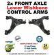 2x Front Axle Lower Control Arms For Mercedes Sprinter Box 316 Cdi 2009-on