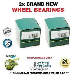 2x Rear Axle WHEEL BEARINGS for MERCEDES SPRINTER 4-t Box 416 CDI 4x4 2000-2006
