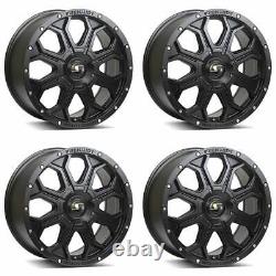 4 Schmidt rims 18HDX 8.5Jx18 ET49 6x130 SW for Mercedes-Benz Sprinter 3 type 90