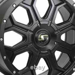 4 Schmidt rims 18HDX 8.5Jx18 ET49 6x130 SW for Mercedes-Benz Sprinter 3 type 90