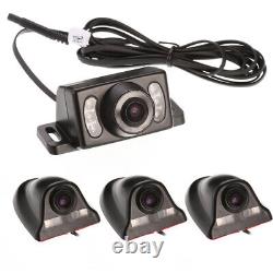 4CH Car Mobile DVR Security Video Recorder withCameras LCD Monitor Panoramic 360°