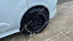 5x 16 Black Dare TG9 Alloy Wheels Mercedes Sprinter 6x130 Swamper Wheels only