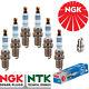 6x New Ngk Laserline Lpg Spark Plugs Part No. Lpg1 Stock No. 1496 6pk