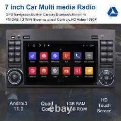 7'' Android 12.0 Car Stereo WIFI DAB For Mercedes Benz A/B-Class Viano Sprinter