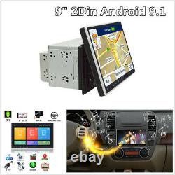 9 Double 2 Din Android 9.1 Car Stereo DAB Radio GPS SAT NAV WiFi Mirror Link BT