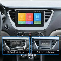 9 inch Car Stereo Radio 1 Din FM GPS Navi MP5 Player Touch Screen Android 16GB