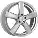 Alloy Wheel Dezent Tu Silver For Mercedes-benz 6.5x16 5x114.3 Silver Emn