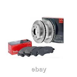 APEC Front Brake Disc and Pad Set for Mercedes Sprinter 2.1 Feb 2008-Feb 2009