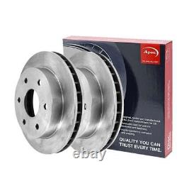 APEC Front Pair of Brake Discs for Mercedes Benz Sprinter 2.1 Jun 2006-Jun 2009