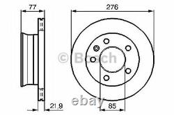 BOSCH FRONT DISCS & PADS + SENSORS for MERCEDES SPRINTER Bus 208 CDI 2000-2006