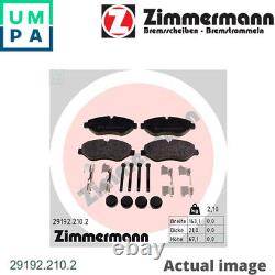 BRAKE PAD SET DISC BRAKE FOR MERCEDES-BENZ SPRINTER/35-t/Bus/Van/3-t/Tourer 3.0L