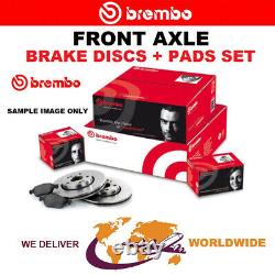 BREMBO FRONT DISCS & PADS for MERCEDES SPRINTER Box 216 CDI 2000-2006