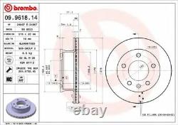 BREMBO FRONT DISCS & PADS for MERCEDES SPRINTER Box 216 CDI 2000-2006