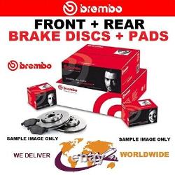 BREMBO FRONT + REAR DISCS + PADS for MERCEDES SPRINTER Chassis 419 CDI 2009-on