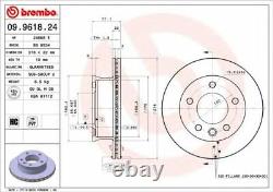 BREMBO Front DISCS & PADS for MERCEDES SPRINTER Chassis 312D 2.9 1998-2001