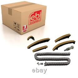 Camshaft Timing Chain Kit Inc Sliding Rails & Chain Tensioner Fits Me Febi 48382