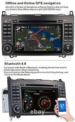 Car DVD Stereo Sat nav For Mercedes Benz A B Class Vito Viano Sprinter GPS Radio