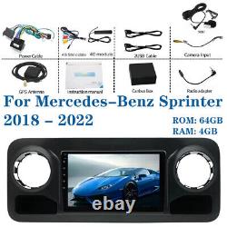 Car Stereo Radio GPS Navigation For 2018-2022 Mercedes-Benz Benz Sprinter 4+64GB