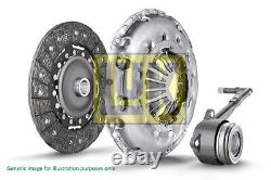 Clutch Kit 3pc (Cover+Plate+CSC) fits MERCEDES SPRINTER 2.1D 00 to 06 240mm LuK