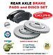 Delphi Rear Axle Brake Discs + Pads For Mercedes Sprinter Box 416 Cdi 2000-2006