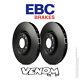 Ebc Oe Rear Brake Discs 300mm For Mercedes E-class (t211) E270 Td 03-06 D1223