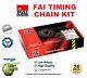 Fai Timing Chain Kit For Mercedes Benz Sprinter Box 416 Cdi 4x4 2000-2006