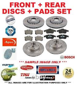 FRONT + REAR DISCS & PADS for MERCEDES SPRINTER 211 CDI 906.111,906.113 2016-on