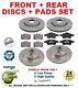Front + Rear Discs + Pads For Mercedes Sprinter 3-t Bus 314 1995-2006