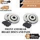 Front And Rear Brake Discs Pads Fr 276 5 V Rr 258 5 S 7719217971104