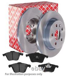 Genuine FEBI Rear Brake Discs & Pads Set Solid for Mercedes-Benz Sprinter 3,5-t