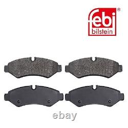 Genuine FEBI Rear Brake Discs & Pads Set Solid for Mercedes-Benz Sprinter 3,5-t