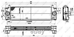 Genuine NRF Intercooler for Mercedes Benz Sprinter 211 CDi 2.1 (06/06-12/09)