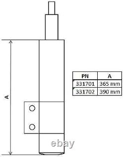 KYB Front Shock Absorber for Mercedes Benz Sprinter 216 1.8 Sep 2008-Sep 2016