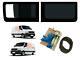 Lh Opening Rh Fixed Dark Tint Windows Adhesive Kit For Mercedes Sprinter (06-18)