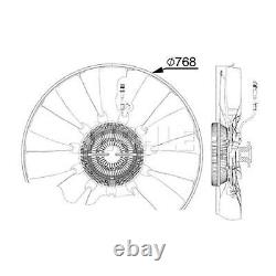 MAHLE Fan, engine cooling CFF 526 000P Genuine Top German Quality