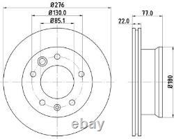 MINTEX Front BRAKE DISCS + PADS for MERCEDES SPRINTER Chassis 211 CDI 2000-2006