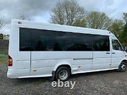 Mercedes Sprinter 17 Seat Extended Mini Bus / Coach With Boot, 2006 413 CDI
