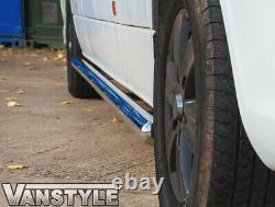 Mercedes Sprinter Lwb 06+ 76mm Side Bar Quality Stainless Steel Bars Steps Van