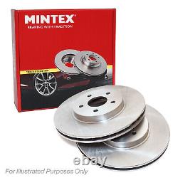 Mintex Front Brake Discs Coated Pair For Mercedes-Benz Sprinter 4-T B907 411 CDI
