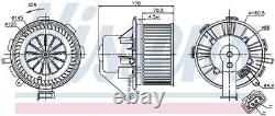 Nissens Heater Blower for Mercedes Benz Sprinter 310 CDi 2.1 Jul 2009-Dec 2014